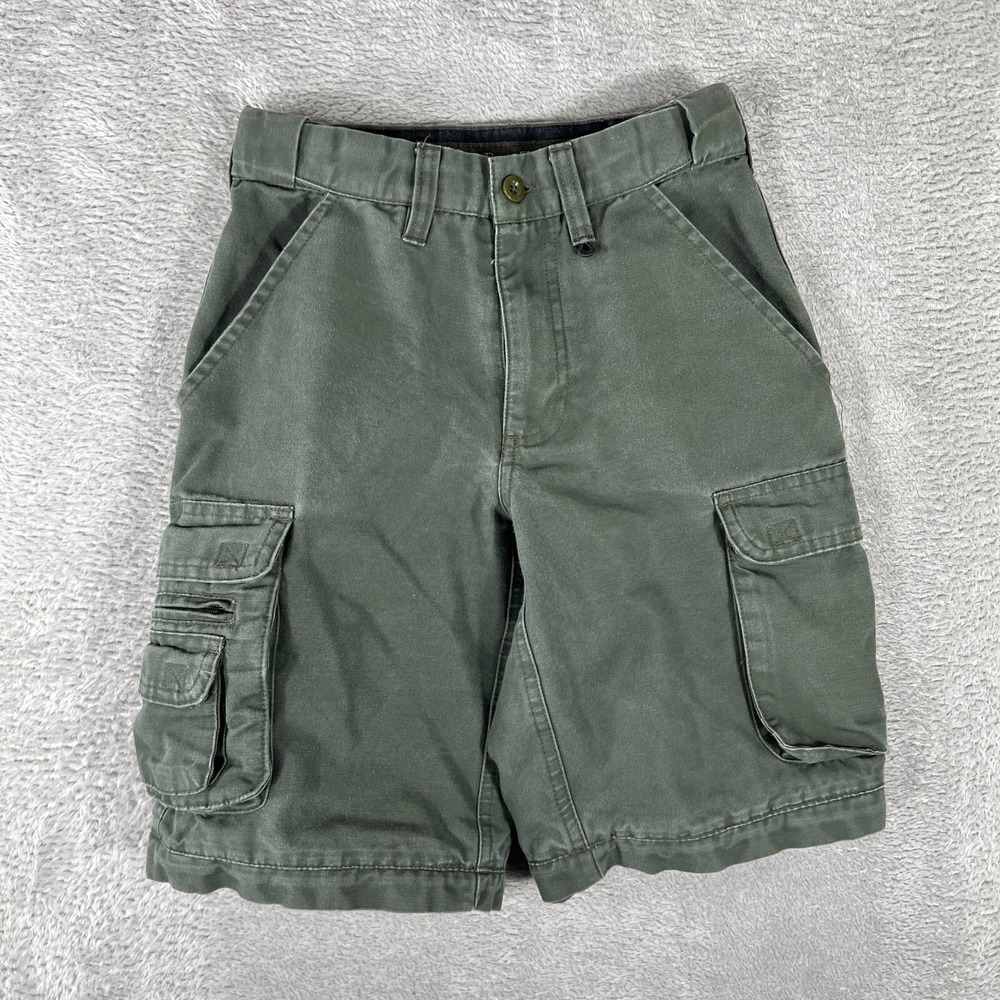 Boy Scouts Of America Uniform Cargo Shorts Youth 8 Khaki Outdoor Camping Utility